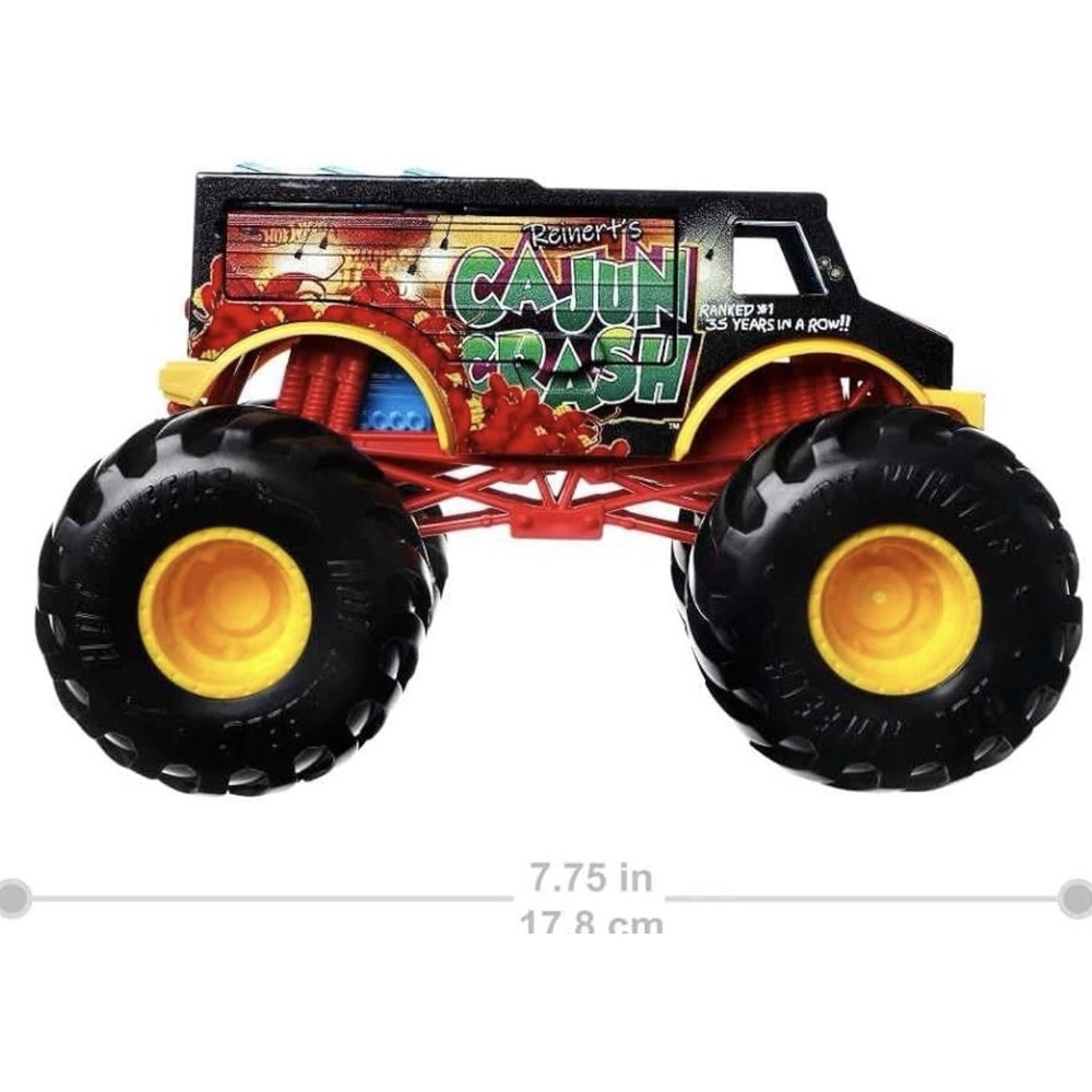 Hot Wheels Monster Trucks 1:24 Cajun Crash